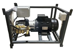 Стационарная мойка FW3 15/210 TS 28 мм эл.муф., 380 В, 5,5 кВт на раме с кнопкой 24 В