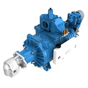 Насос вакуумный JUROP LC 580 HDR, левое вращение, ручной клапан