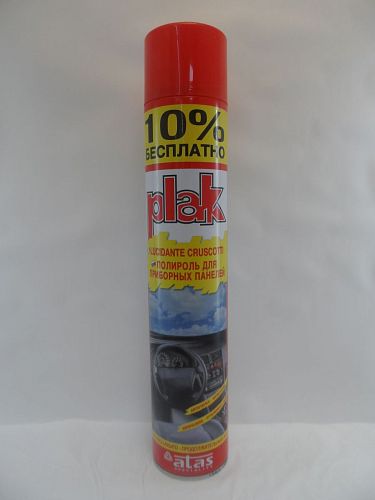 Полироль для приборной панели с глянцевым эффектом PLAK (Atas), 750 мл.