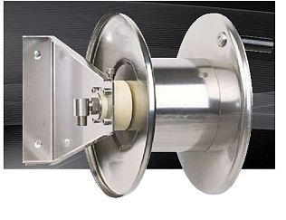 Барабан ручной для рукава 20м. 1/2" (кр.)  1/2"ш. 1/2"ш. 600 бар.