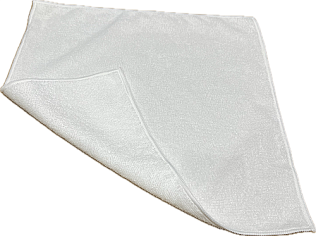 Салфетка из микрофибры, БЕЛАЯ 40х40см, 250 гр
