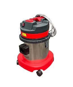 Пылесос для сухой и влажной уборки Комета 1 турб., бак 15л,нерж сталь, 1000Вт, полная комплектация