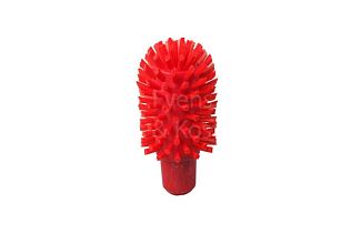Щетка моющая для труб средней жесткости ø 70х95х120 мм., красный