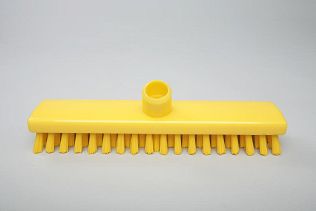 Щетка-скраб (с подачей воды) - жесткая 300х60 мм, желтый
