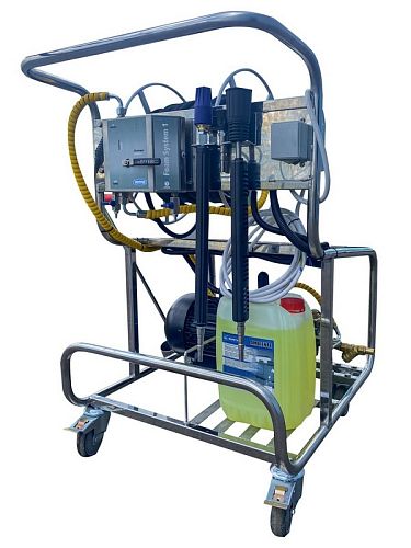 Мобильная пенная станция Комета HP 5,5 кВт, 380 В, 21/150 c бараб.50 м без подачи воздуха на 1 ср-во