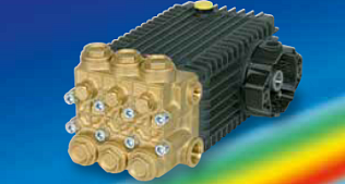 Насос плунжерный Interpump W1550 50 л/мин 90 бар с фланцем под гидромотор