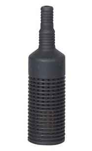 Пластиковый фильтр для моющих средств без обратного клапана,  пластик+ латунь, елочка 6 ,8  мм