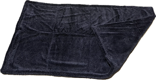 Супервпитывающая двусторонняя микрофибра для сушки кузова 50*80 см, серая