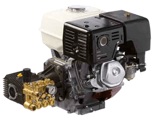 АВД Комета 15/200 AWD-K с бензиновым двигателем 9 л.с.