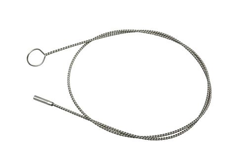 Гибкий тросс, с резьбой для ершей, нержавейка 1500 мм.