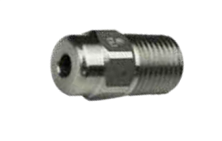 Форсунка сверхвысокого давления 0° 1000 бар 1/4 ш. D 0,9 мм