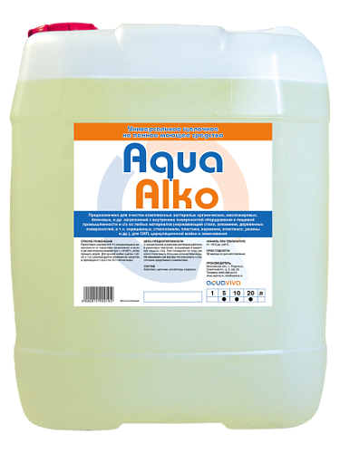 Щелочное не пенное моющее средство Aqua Alko- 5л 