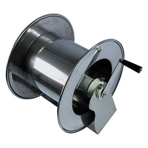 Барабан руч усиленный ATEX для рук 43м. 1/2" 60м 3/8" 80м 1/4" (нерж. AISI 316) 1/2"ш.1/2"ш. 200 бар