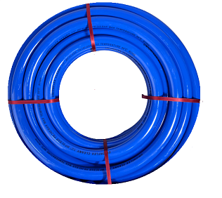 Шланг синий обрезиненный для пищевой промышленности UNIONFLEX DN 12 – 80 бар 90 °C
