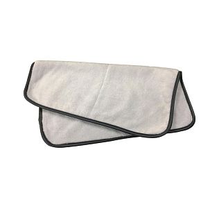 Полотенце, двойное полотно, для полировки, 40х40, 400gsm(коробка 100шт)