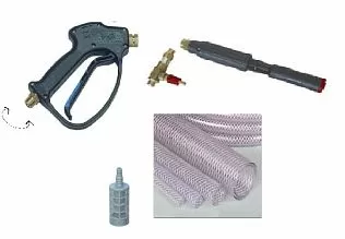 Пенный пистолет с дреннажем RL 26+ поворот.фит.SW6. вход 3/8" с LS12 300 мм